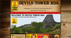 Desktop Screenshot of devilstowerkoa.com
